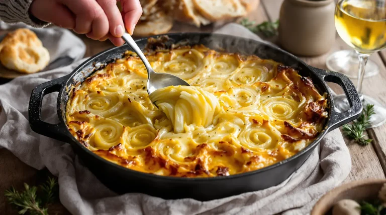 Dit ingrediënt bij prei doet wonderen en levert veel complimenten op voor deze winterse ovenschotel