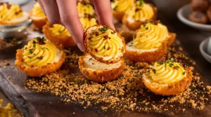 Deze krokante gevulde eieren zijn de nieuwe hit op je borrelplank: zo maak je ze zelf thuis