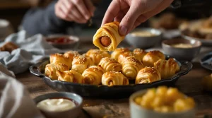 Knapperige knakworstjes in bladerdeeg: het hapje dat altijd lukt en iedereen meteen pakt