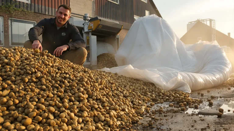 Met ‘inslurfen’ geven Johan en Cor waardeloze aardappels weer nut: „Daar word je vrolijker van”