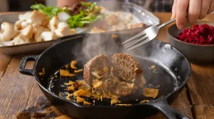 Oesterzwamvoetjes en bietenpulp gaan niet weg, maar in de gehaktbal: „dat geeft een vleesgevoel”