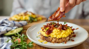 Smeuïg ei, crispy bacon – en geen dier nodig: dit is het verrassende alternatief op je bord