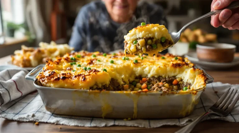 Zo maak ik eenvoudig een goudbruine ovenschotel met gehakt, verse groenten en romige aardappelpuree